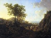 Jan Both Italian landscape oil